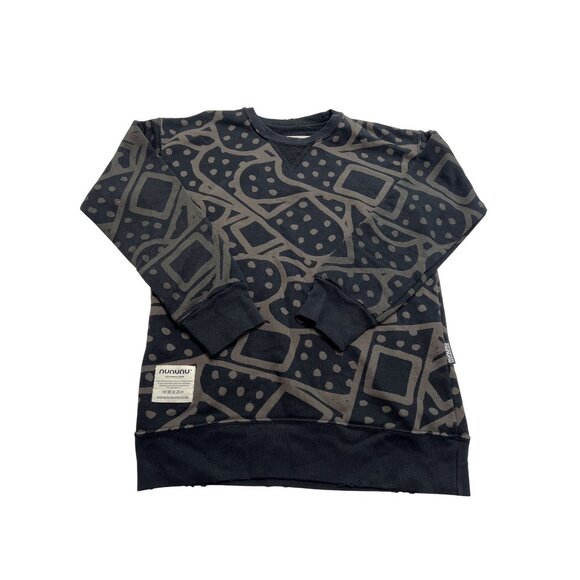 Nununu Bandaid Sweatshirt in Black - Picture 1 of 4
